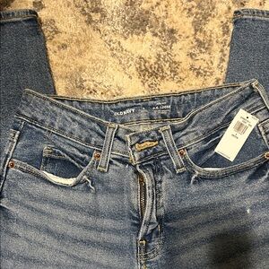 Old Navy Women's Classic Blue Boyfriend Jeans